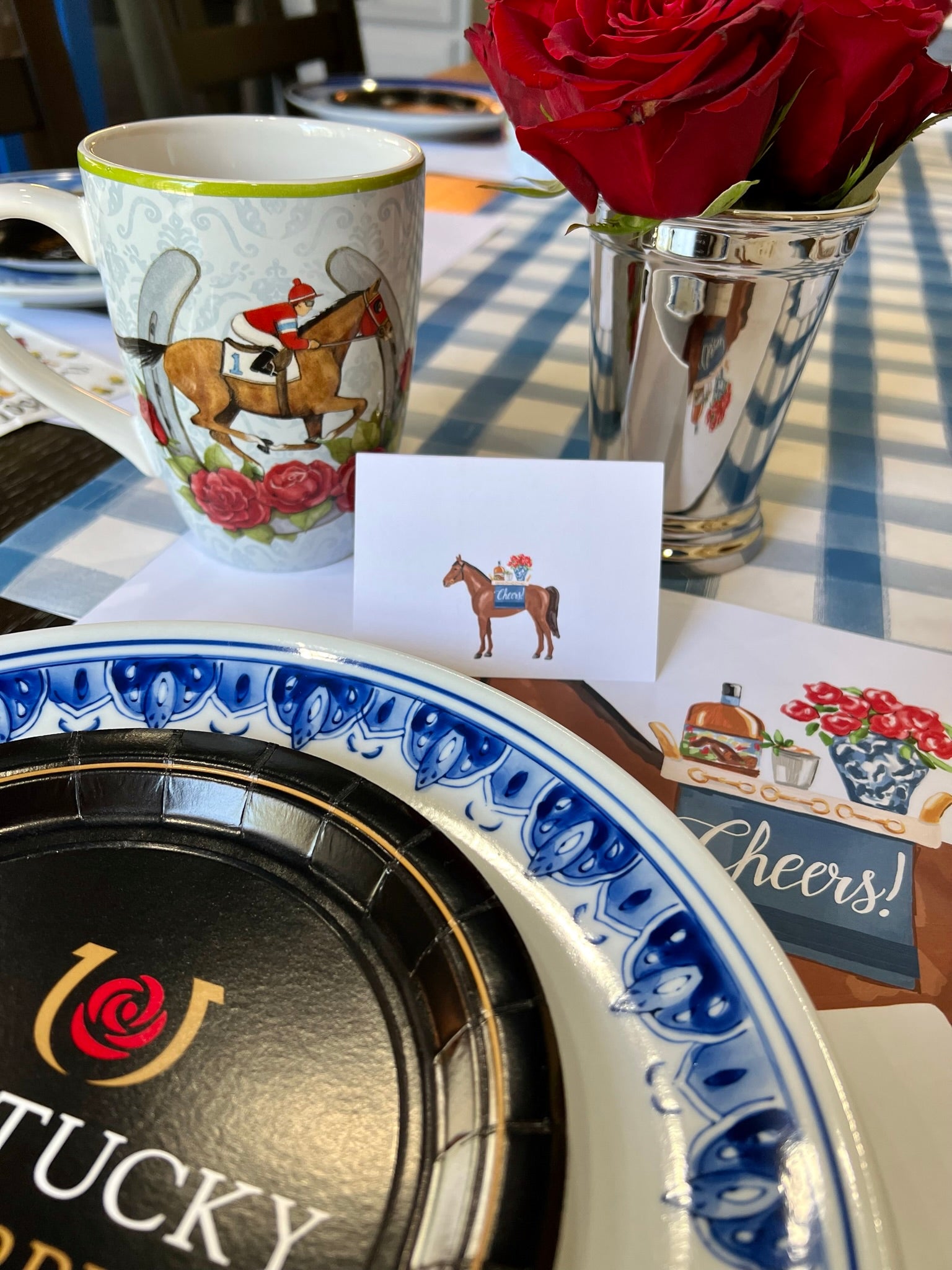 Derby Day Party Table