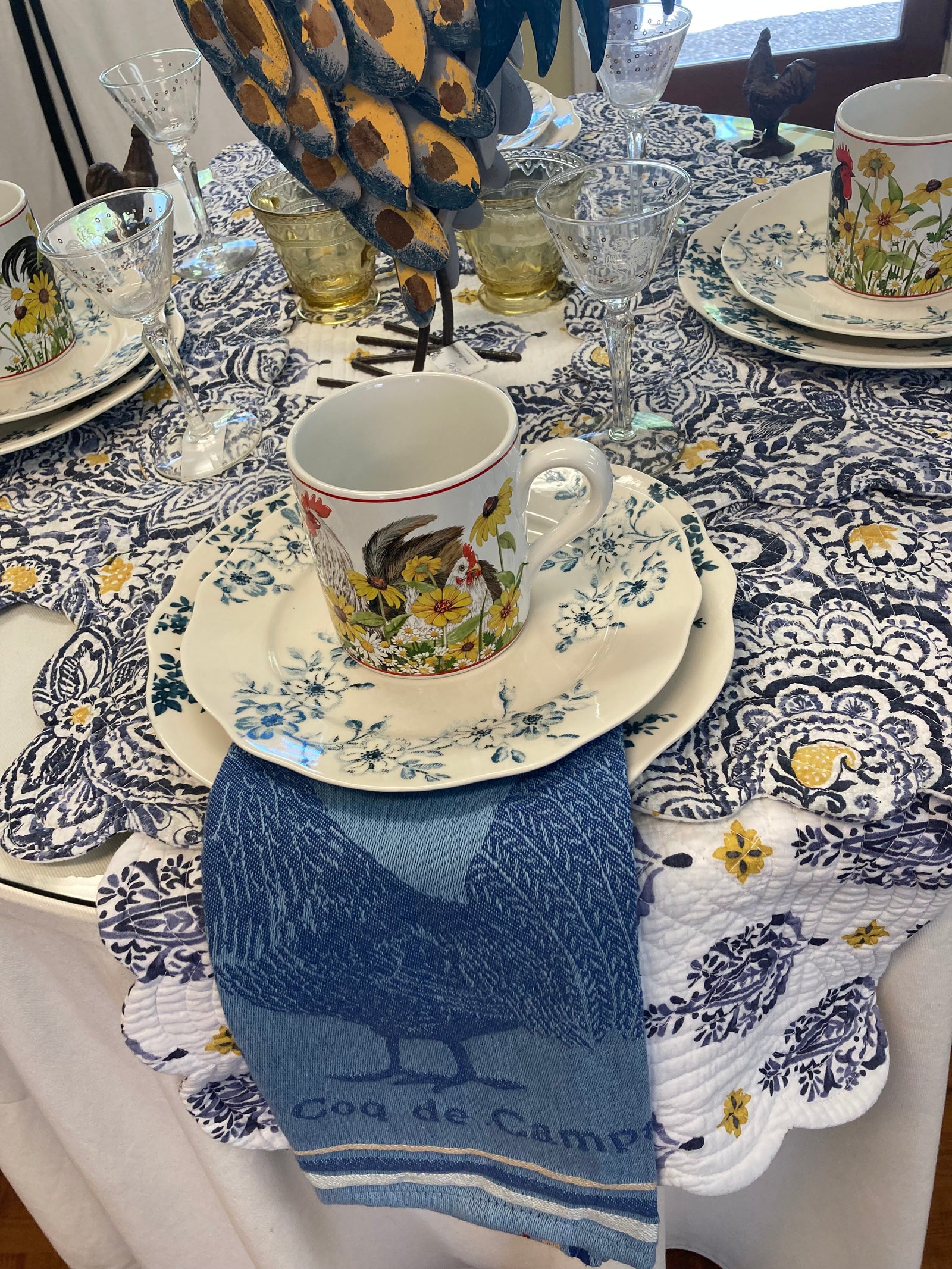 Summer French Farmhouse Table