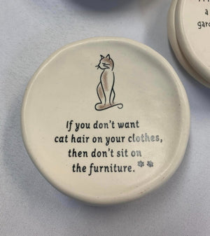 Funny Saying Pet Dish Asst