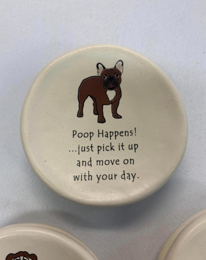 Funny Saying Pet Dish Asst