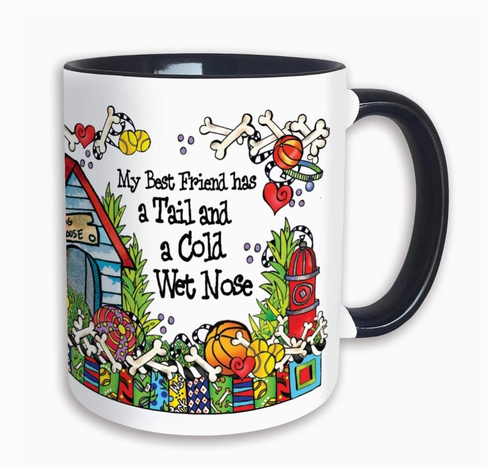 Dog Best Friend Ceramic Mug