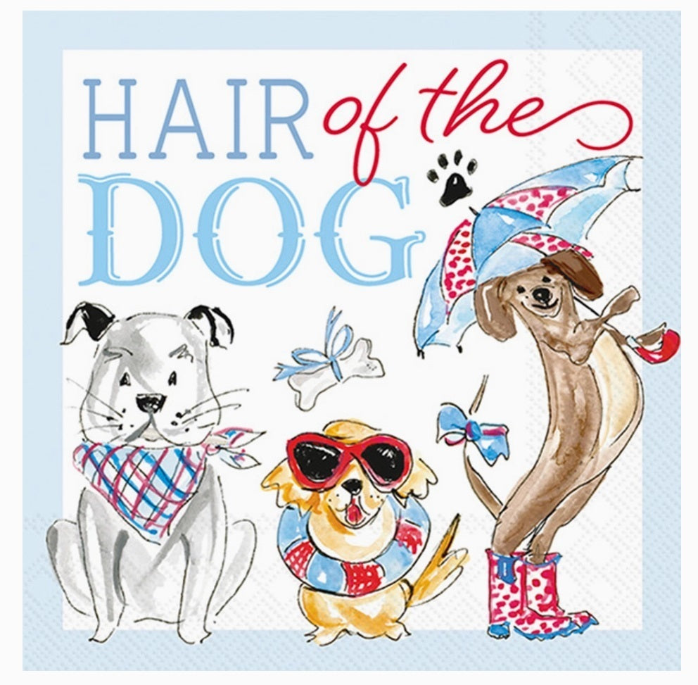 Paper Cocktail Napkin 20ct Hair Of The Dog Rosanne Beck