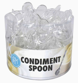 Condiment Spoons Acrylic