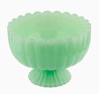Jadeite Glass Sundae Dish