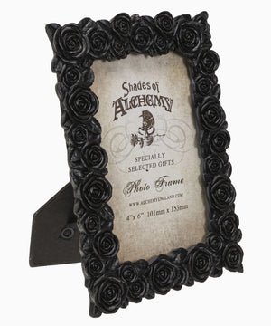 Black Roses Photo Picture Frame 6" x 4" C/24