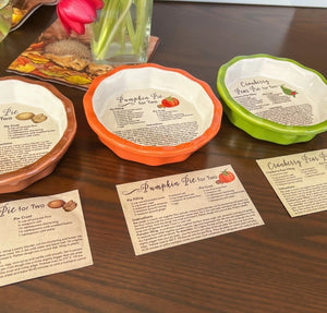 Pumpkin Pie For Two Mini Baking Dish