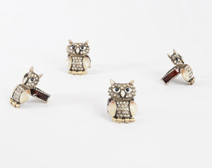 Owl Napkin Ring Bronze