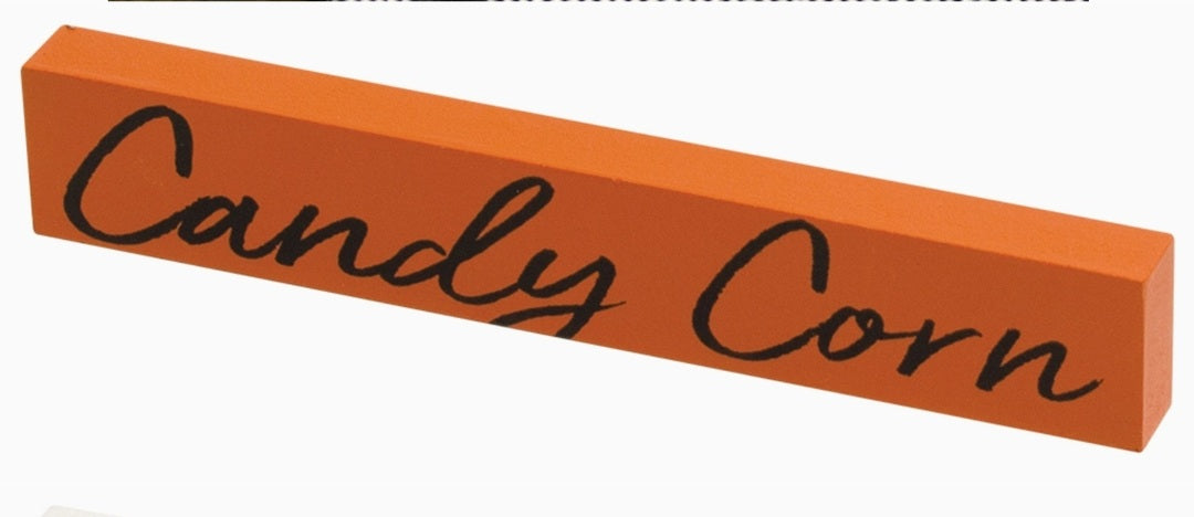 Candy Corn Mini Stick, 3 Assorted