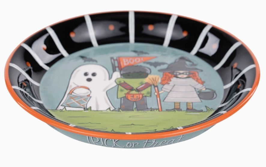Trick or Treaters Candy Dish