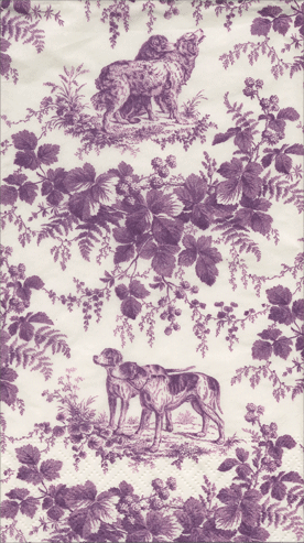 Hunting Toile Cocktail Napkins