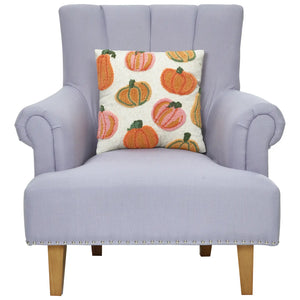 Pumpkins All Over Pillow
