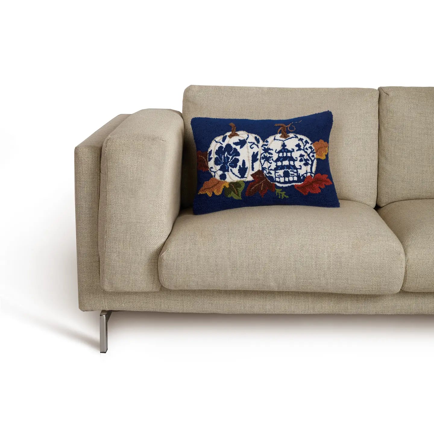 Chinoiserie Pumpkins Hook Pillow