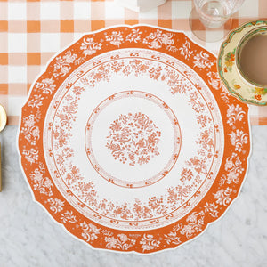 Die cut Pumpkin Regal Placemat