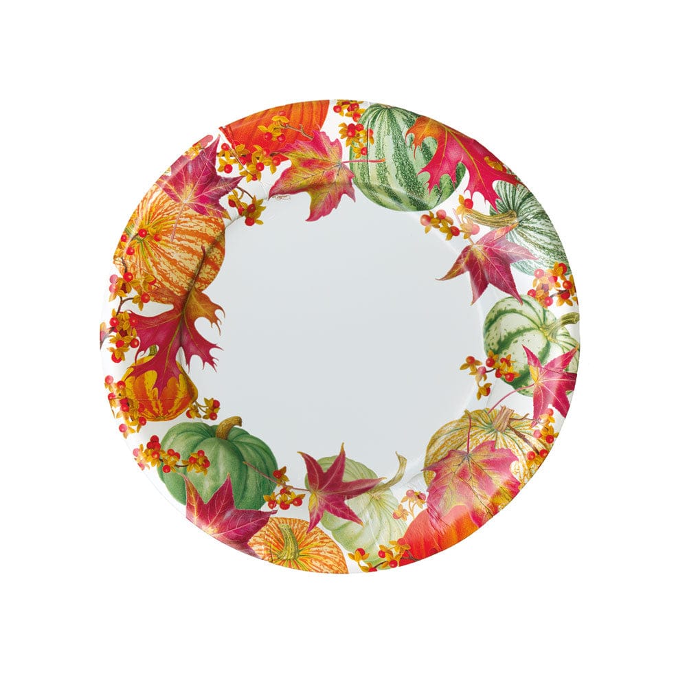 Gourds And Leaves Salad/Dessert Plates