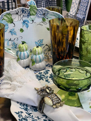 Owl Napkin Ring Bronze