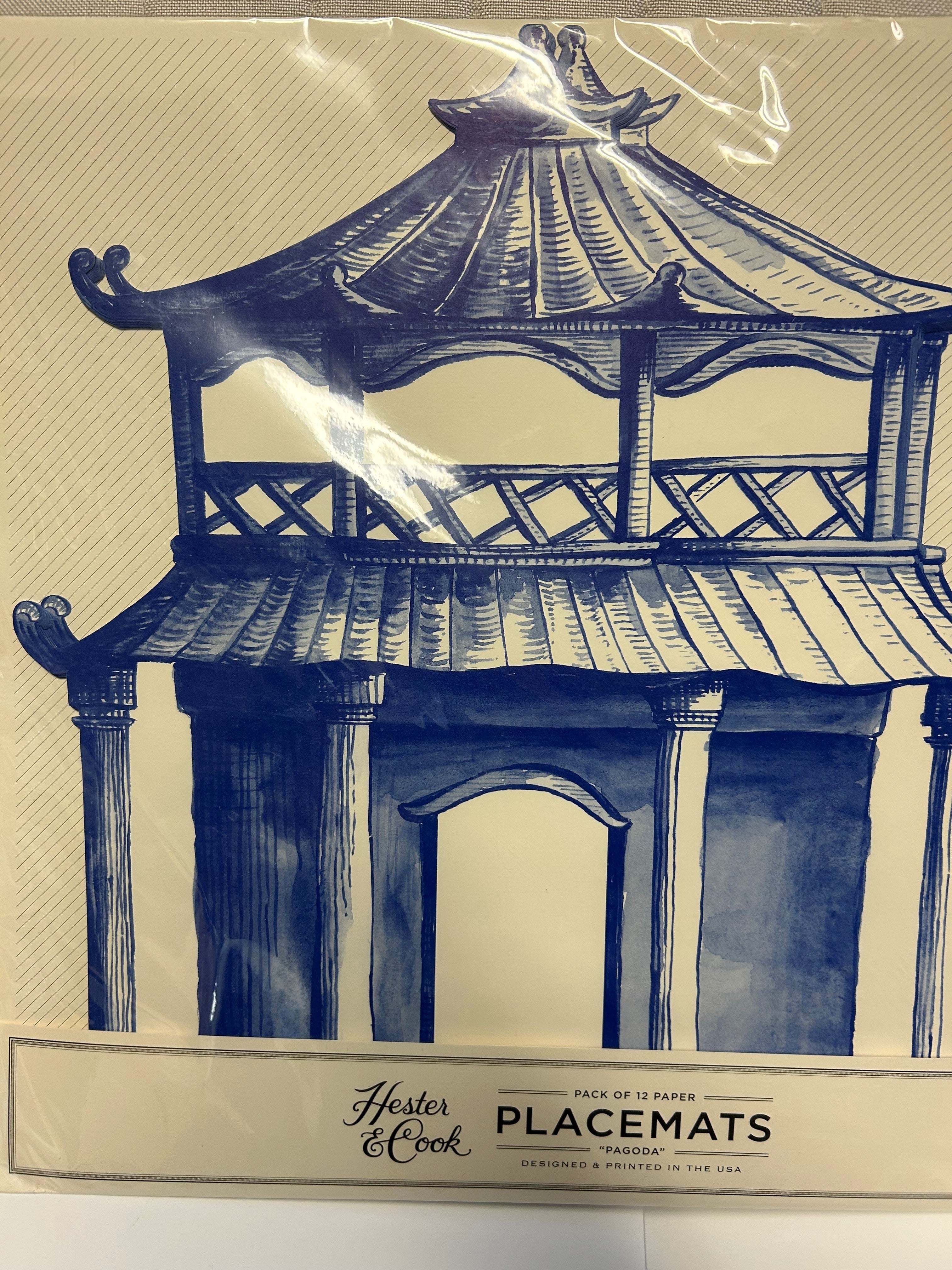 Pagoda Placemats