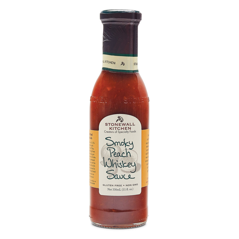 Smoky Peach Whiskey Sauce 11 fl oz