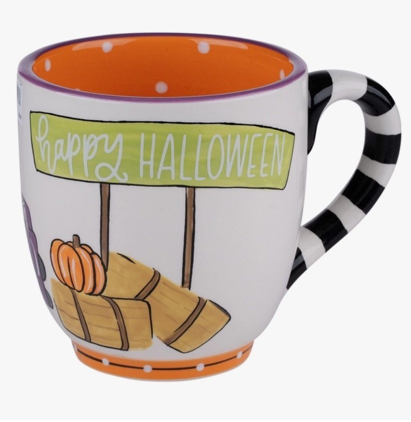 Happy Halloween Truck Mug
