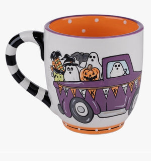 Happy Halloween Truck Mug