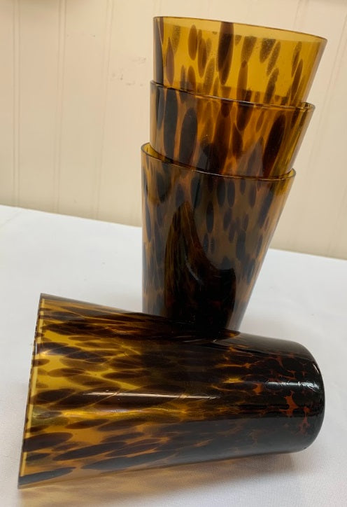 Tortoise Highball Glasses Set Of 4