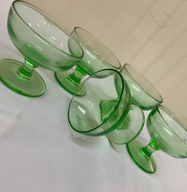 Green Sherbert Glasses S5