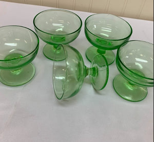 Green Sherbert Glasses S5