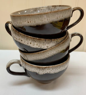 Old Hickory Drip Glaze Dish Set Of 11