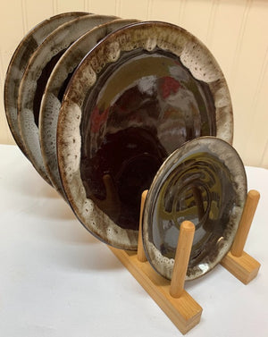 Old Hickory Drip Glaze Dish Set Of 11