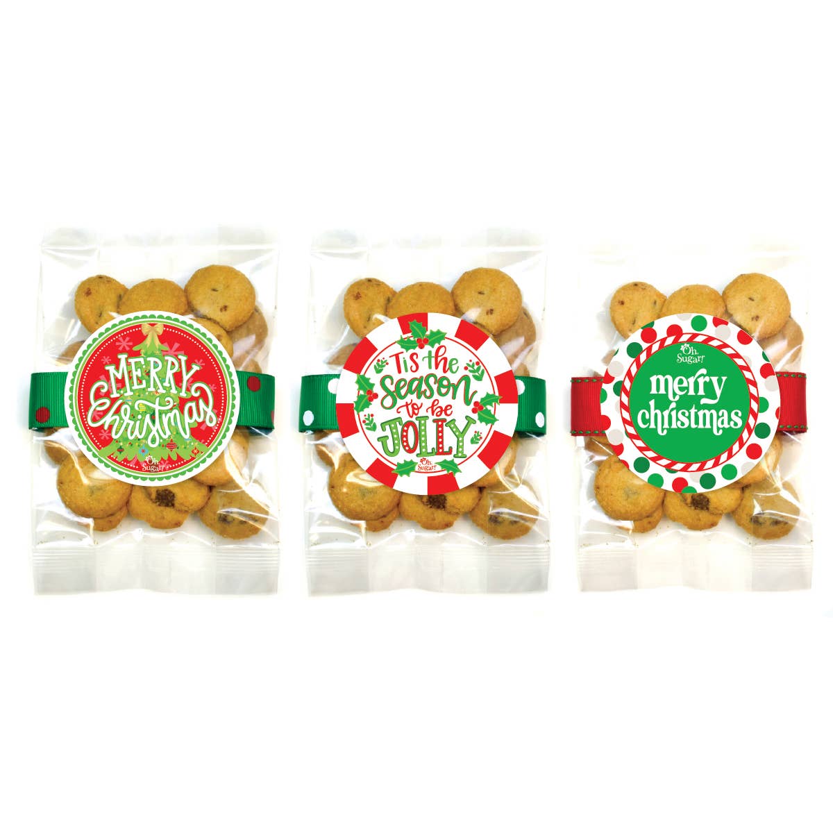 Cookies - Christmas Holiday Small Bag Asst #1: Chocolate Chip