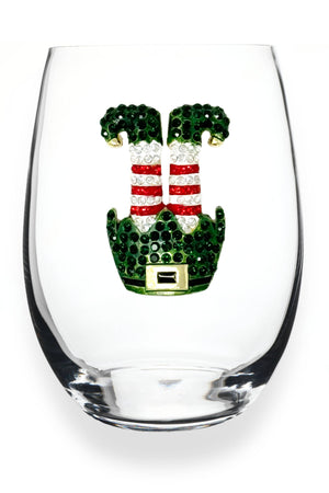 Elf Feet Stemless Wine Glass