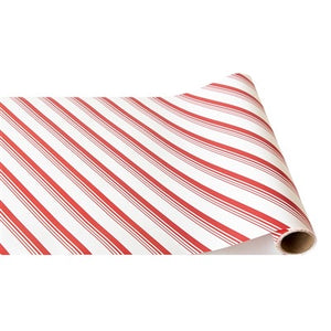 Peppermint Stripe Paper Tablerunner