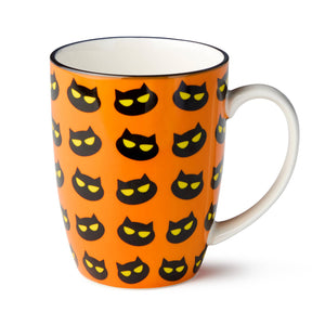Halloween Pad Print Mugs 6 asst