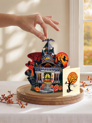 Mini Haunted House Mini Pop-Up Bouquets