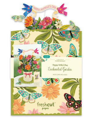 Mother's Day Enchanted Garden Pop-up Greeting Cards