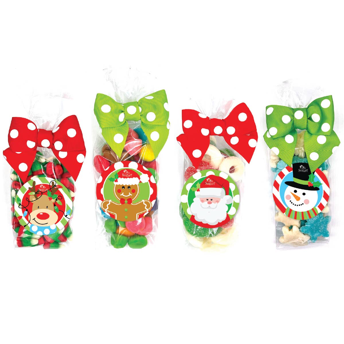 Christmas/Holiday Candy Regular Treat Bags Asst #10