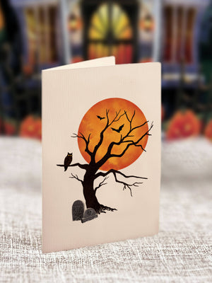 Haunted House Pop-up Greeting Cards