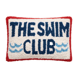 The Swim Club Hook Pillow