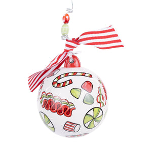 Sweet Friendship Blesses The Soul Holiday Ornament