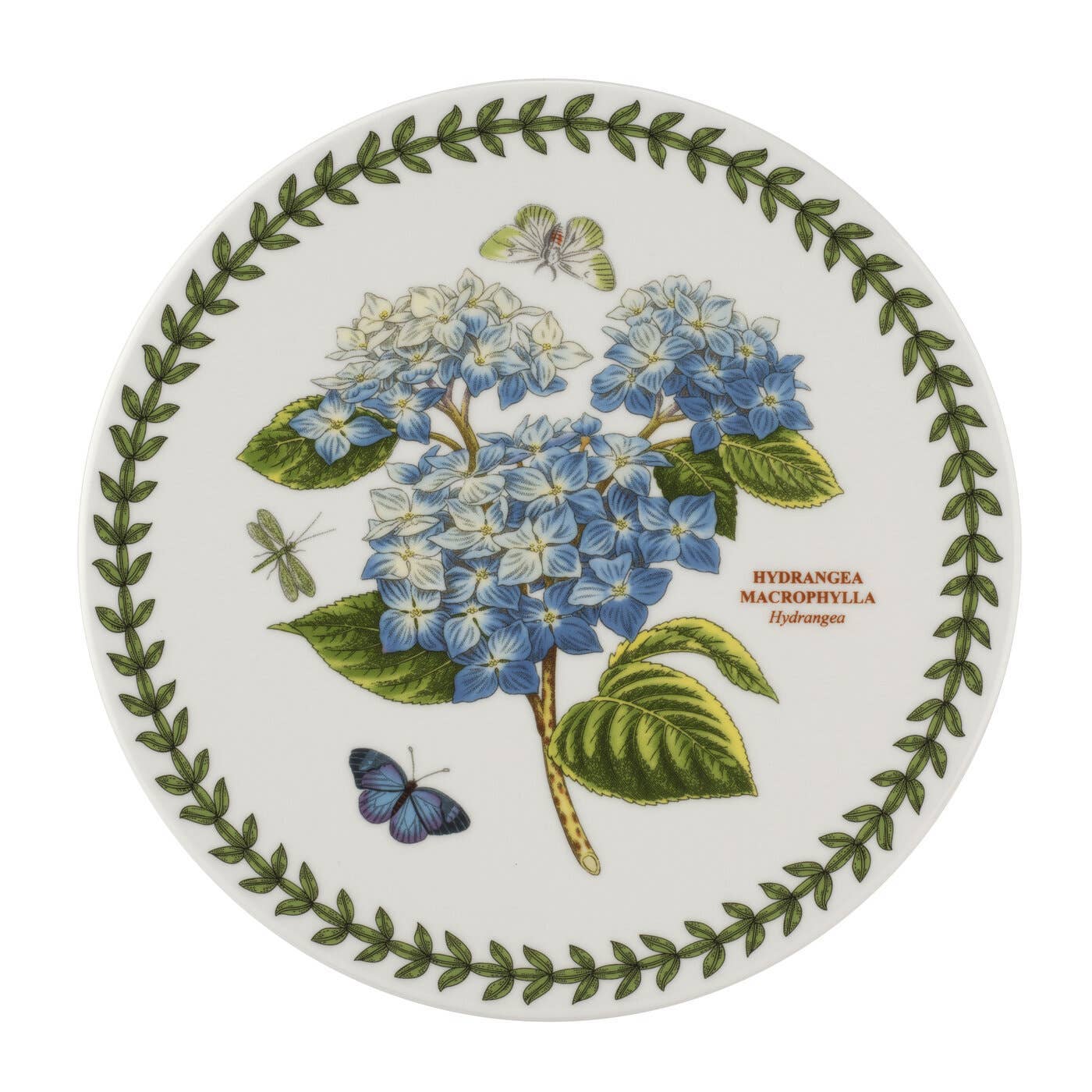 Botanic Garden 8 Inch Trivet Hydrangea: Porcelain / Botanic Garden