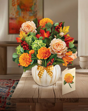 Pumpkin Spice  Pop-up Greeting Cards