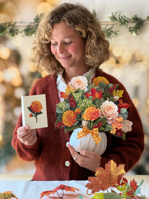 Pumpkin Spice  Pop-up Greeting Cards