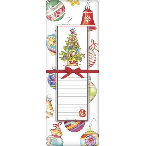 Scattered Ornaments Notepad Set