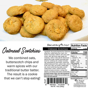 Cookie - Christmas Holiday Asst #1 - Quart Jars: Chocolate Chip