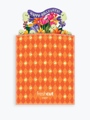 Mini Jack-O'-Lantern Boo-quet Mini Po-UP Greeting Cards