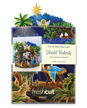 Mini Nativity ( Mini Pop-up Greeting Cards)