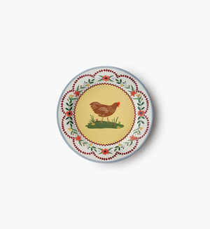 Home Sweet Home Porcelain Dessert Plate Set