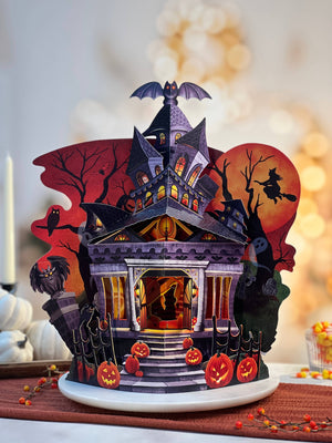 Haunted House Pop-up Greeting Cards