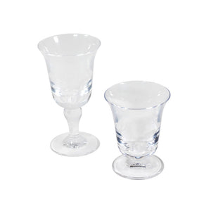Acrylic Flared Water Glass