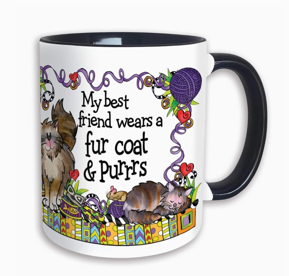 Cat Best Friend Ceramic Mug
