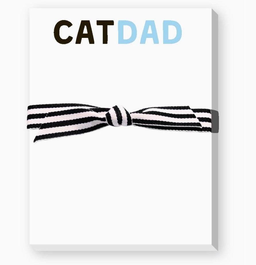 Cat Dad Mini Notepad